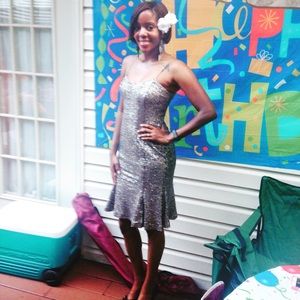 Banana Republic Sequin Cocktail Dress